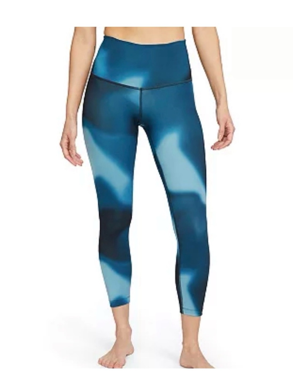 Women's Nike Yoga Leggings Black and Gray
